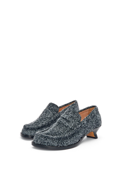 Loewe Campo loafer in brushed suede outlook
