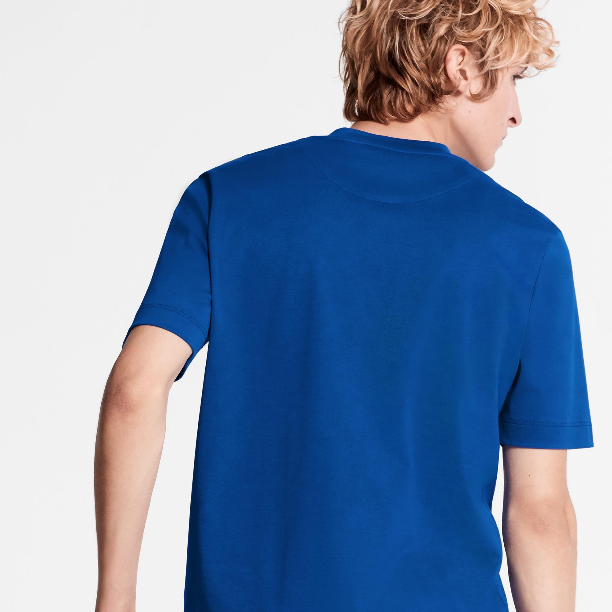 Damier Pocket Crew Neck T-shirt - 5