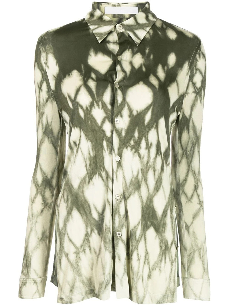 Shibori Miter placket shirt 1