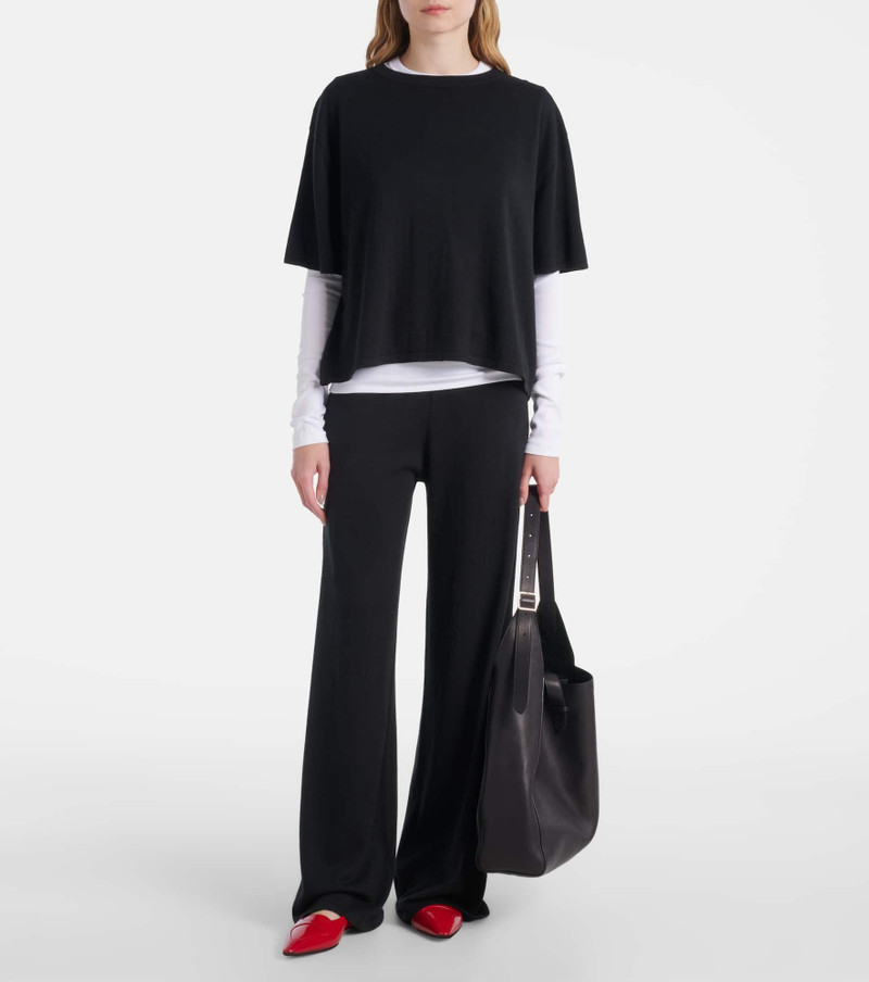 LISA YANG Aina cotton and cashmere wide-leg pants outlook