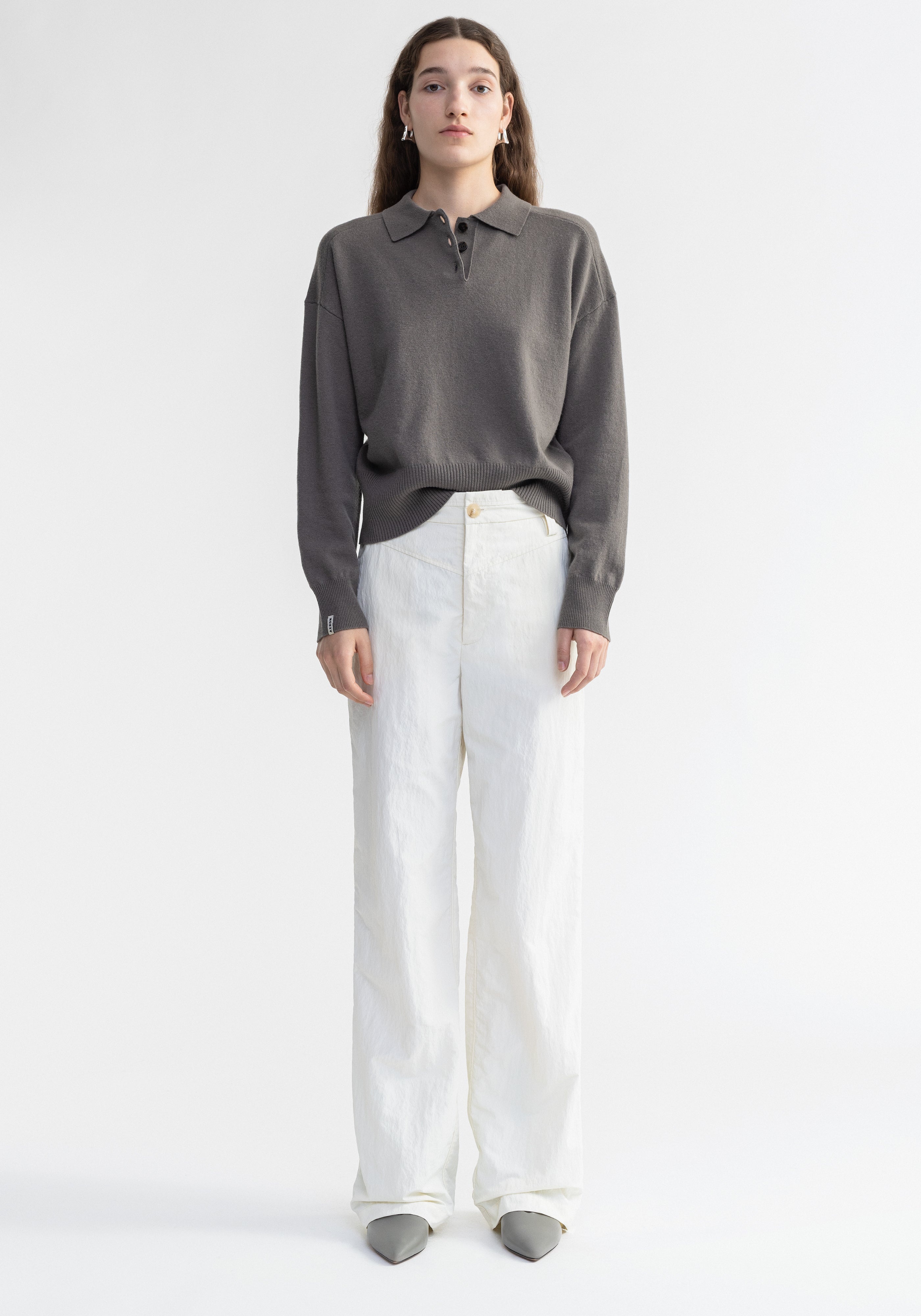 REGINA
Pure merino wool polo sweater - 3