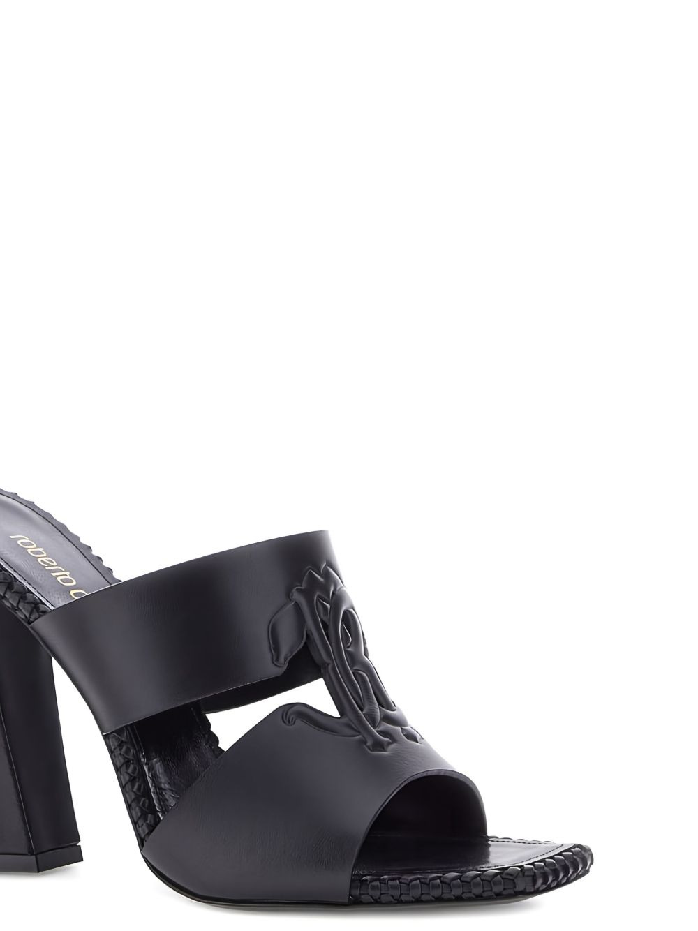 logo-embossed sandals - 5