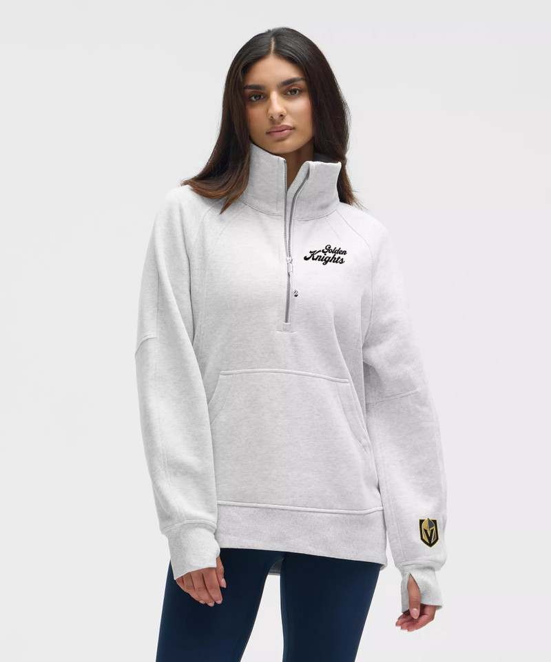 Scuba Oversized Funnel-Neck Half Zip Long *Vegas Golden Knights 1