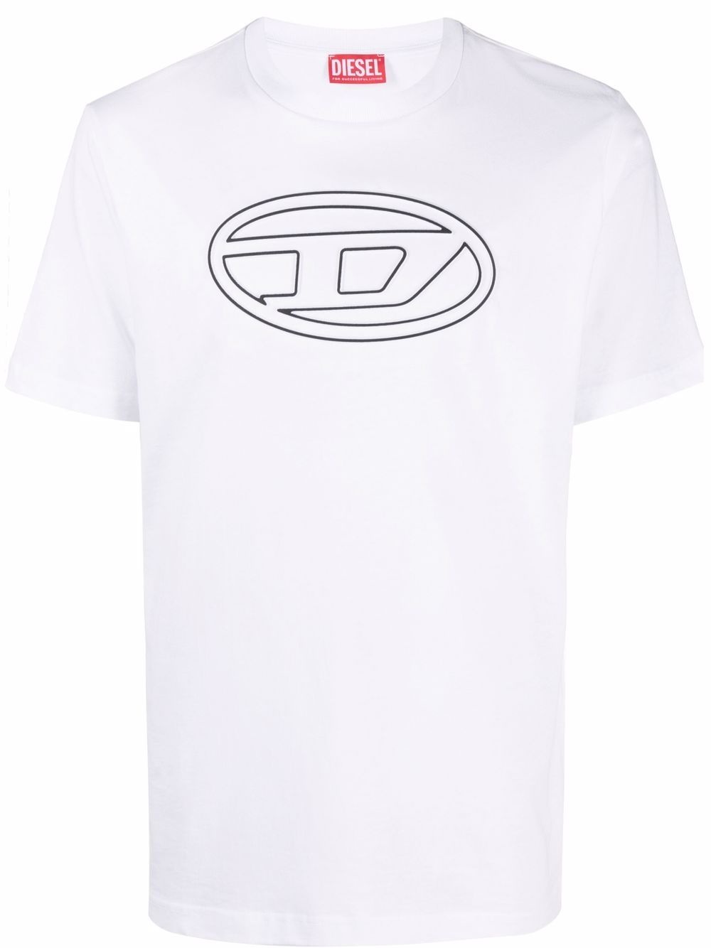 logo-print short-sleeved T-shirt - 1