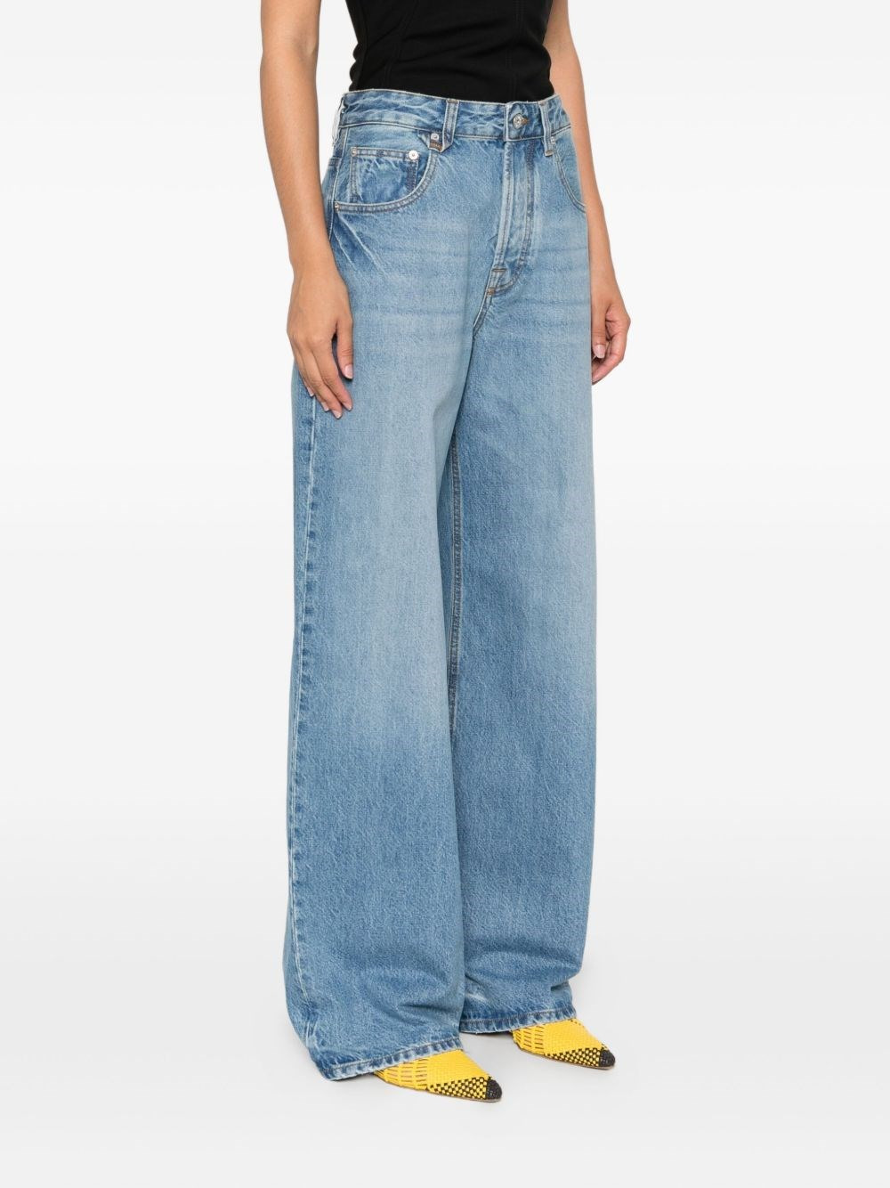 HIGH-WAISTED JEANS - 5