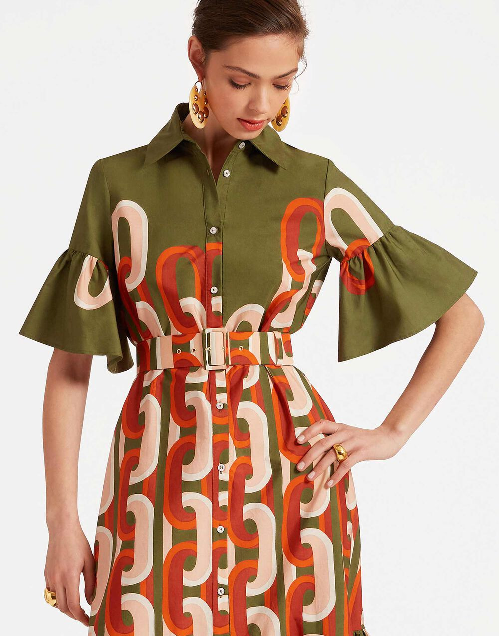 Choux Midi Dress - 6