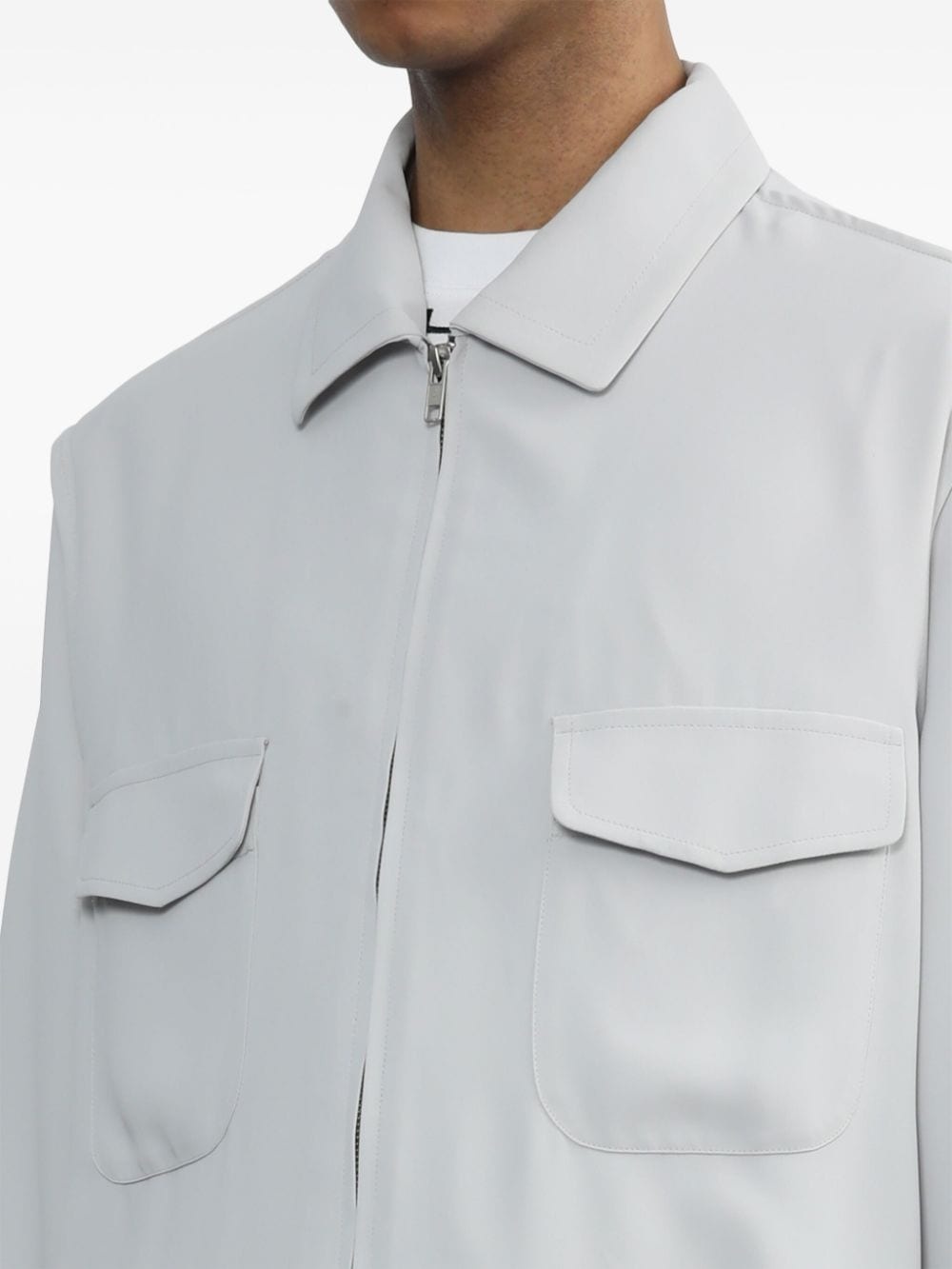 zip-up jacket - 5