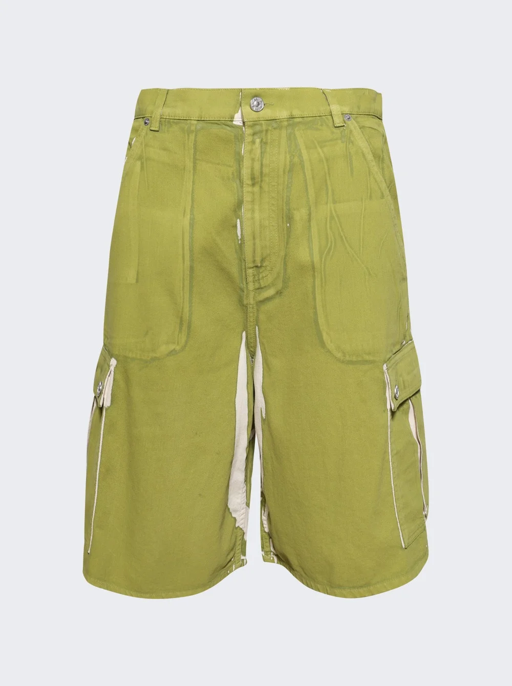 Denim Cargo Shorts Lemonade - 1