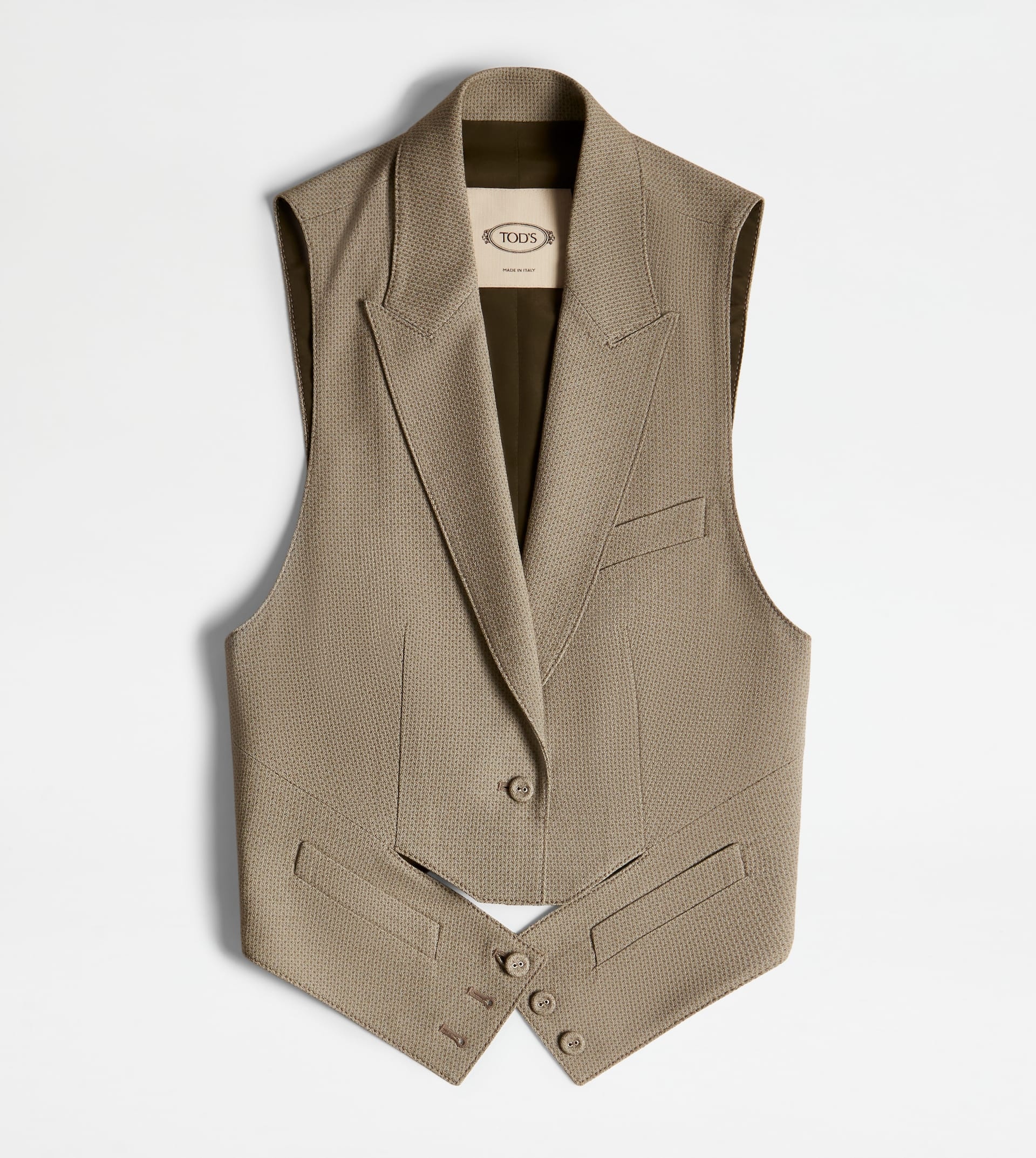 GILET - BEIGE - 1