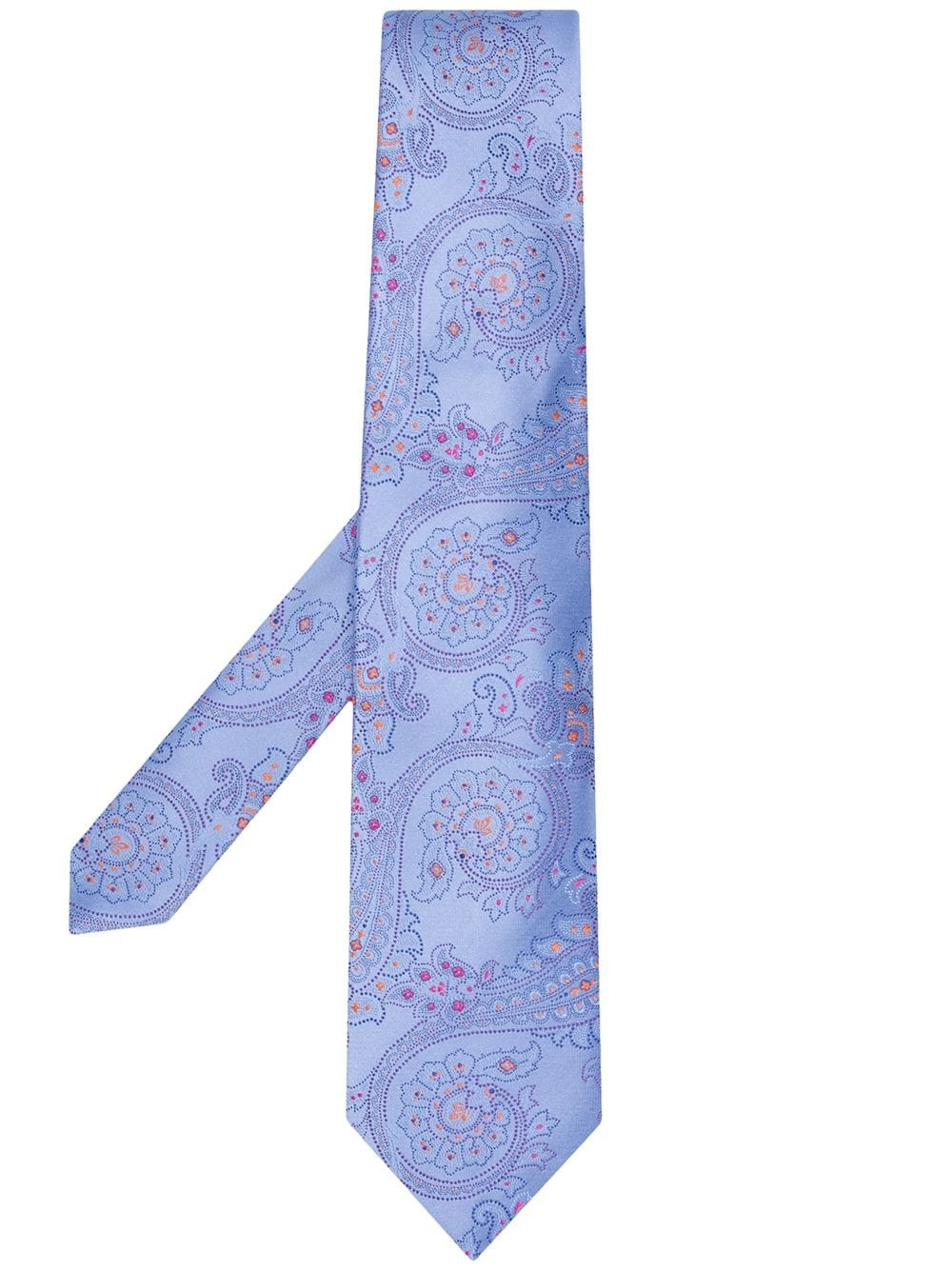 Paisley silk tie - 1