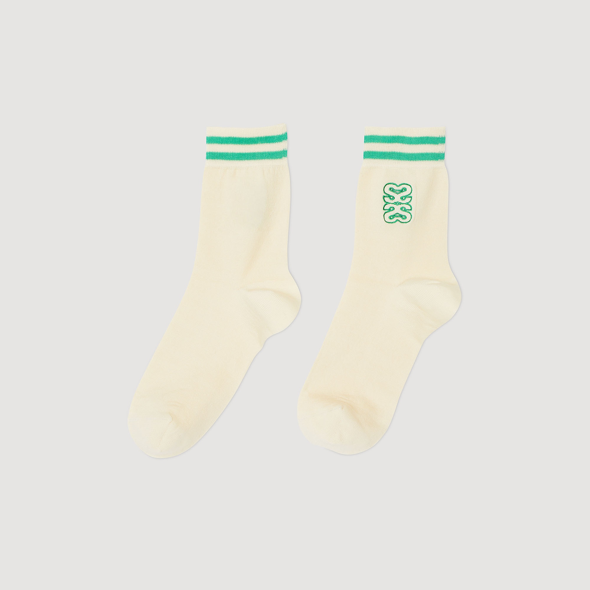 Embroidered socks - 1