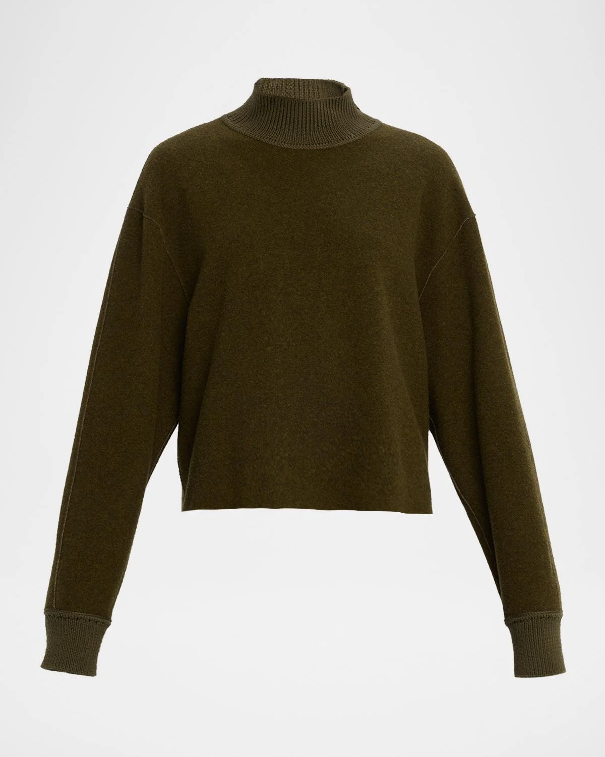 Reversible Mock-Neck Sweater - 1