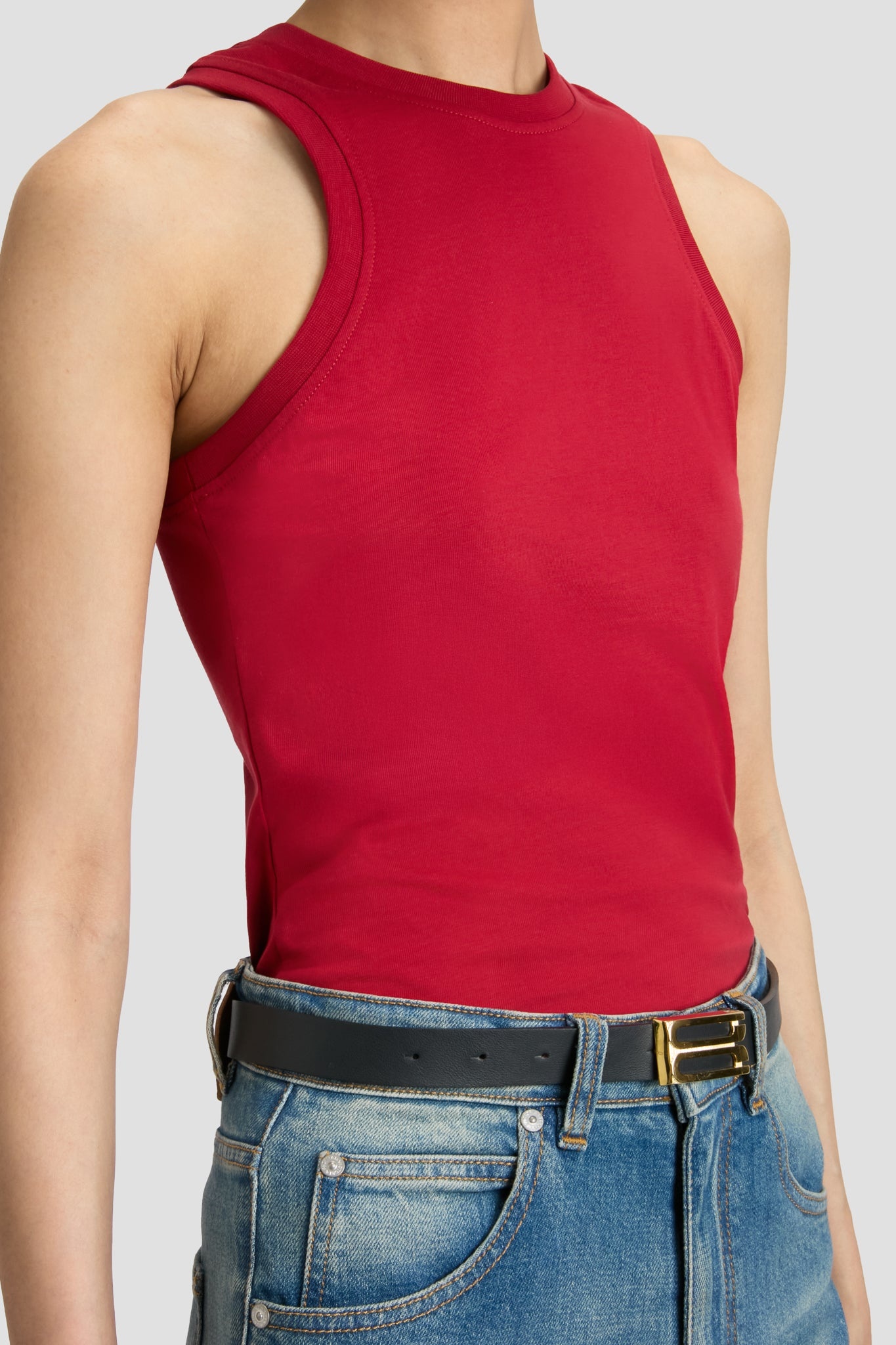 Tank Top In Rose - 3