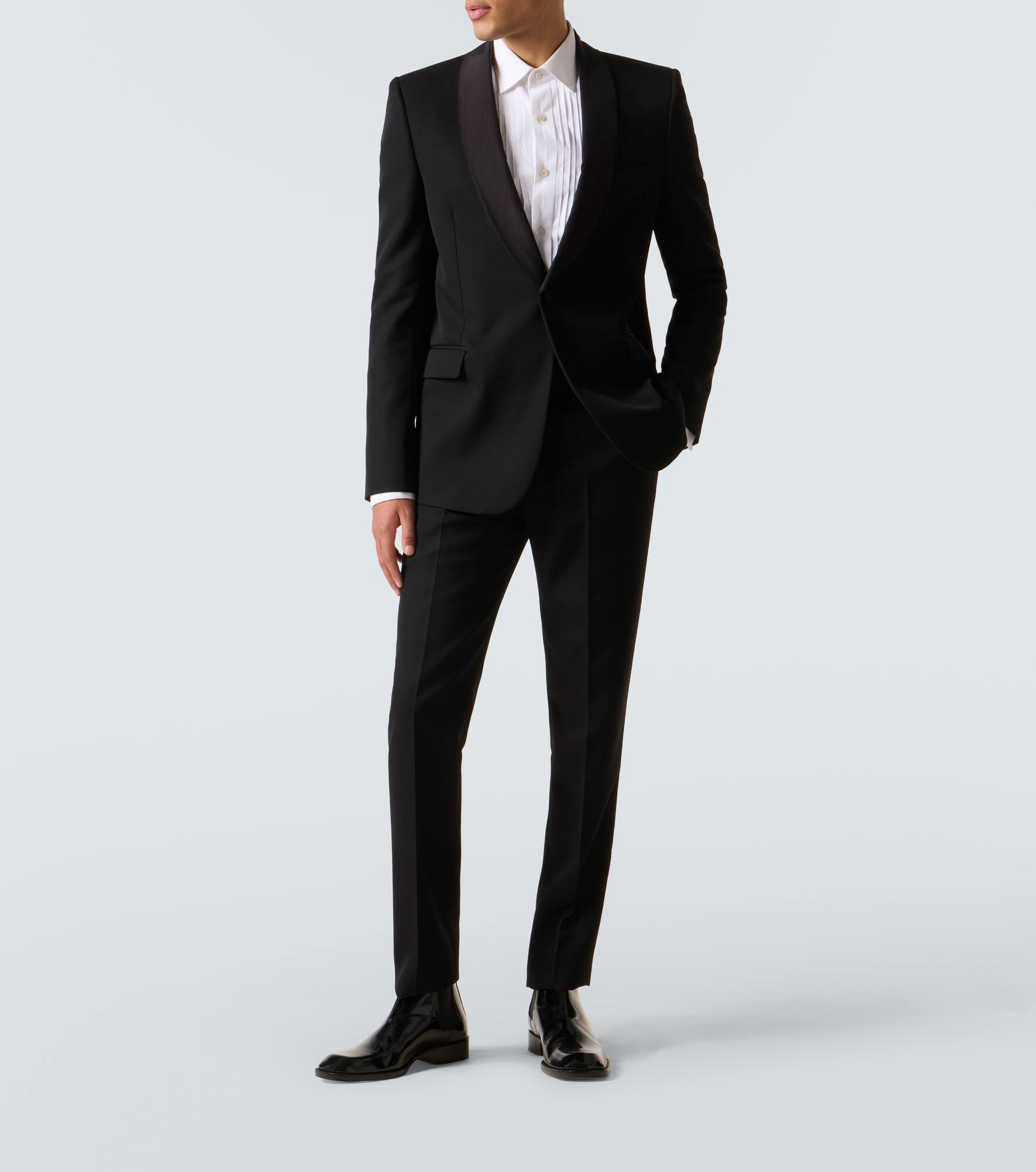 Wool suit pants - 2
