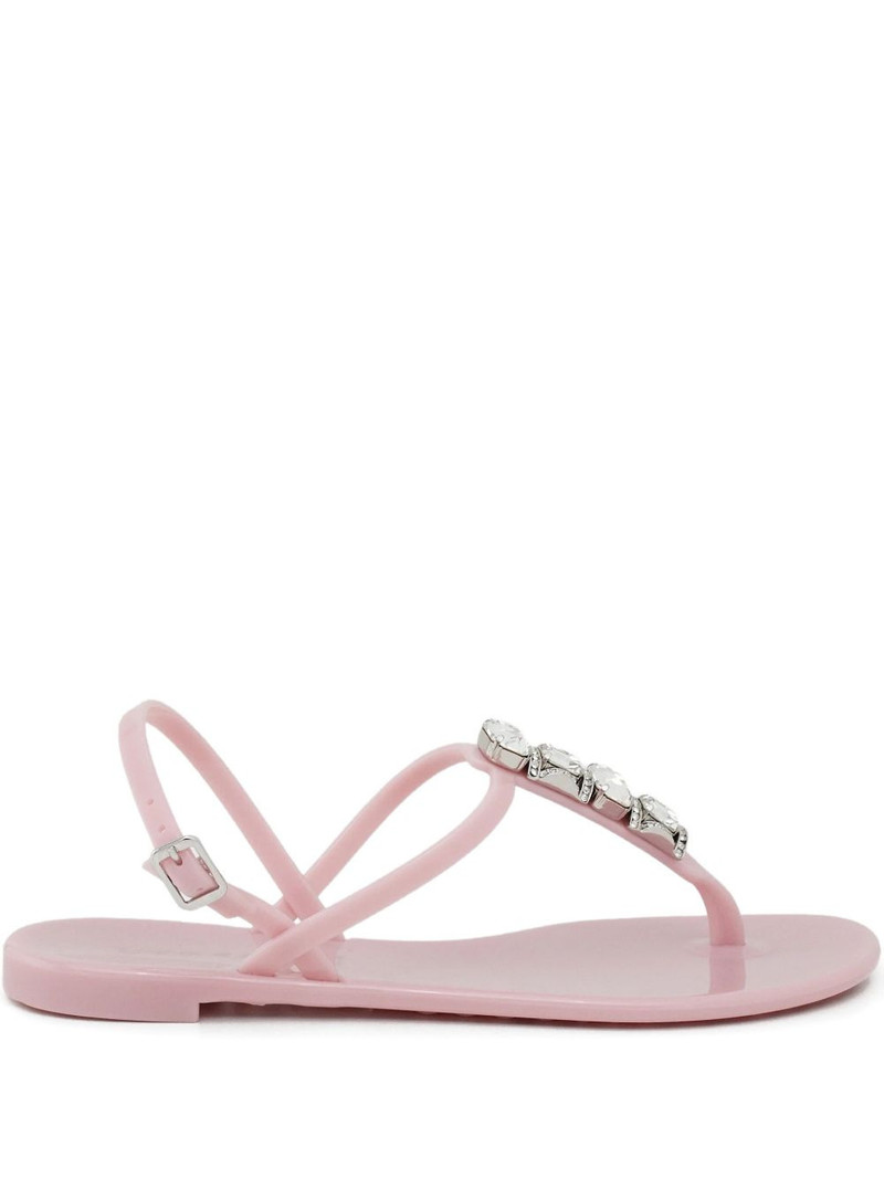 crystal thong sandals 1