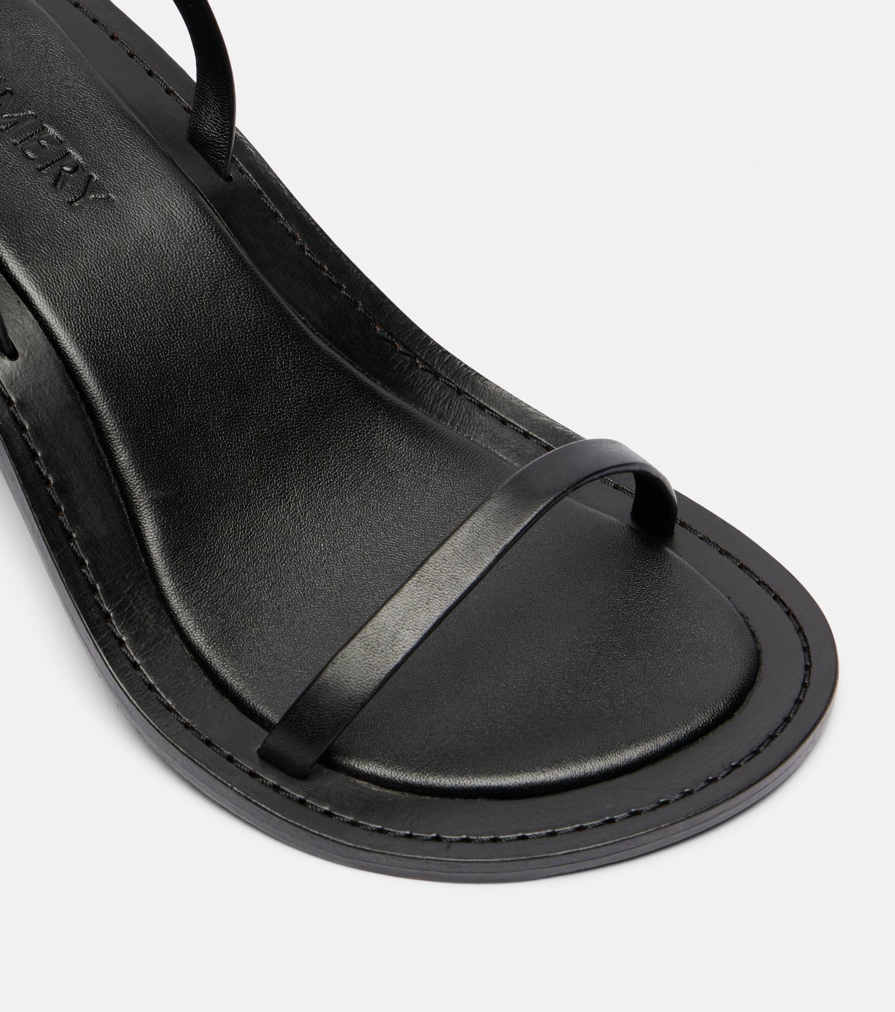 Idris 70 leather sandals - 5
