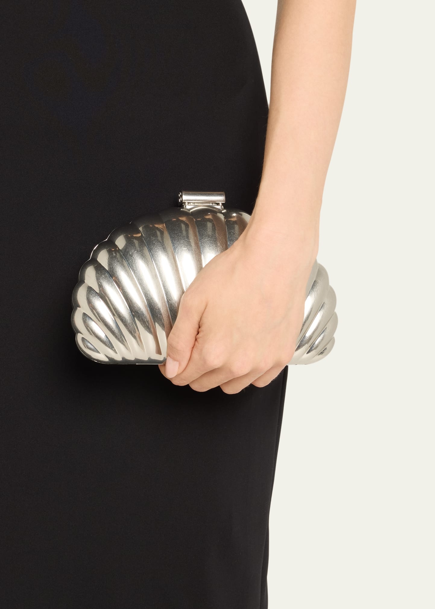 Monet Shell Clutch Bag - 2