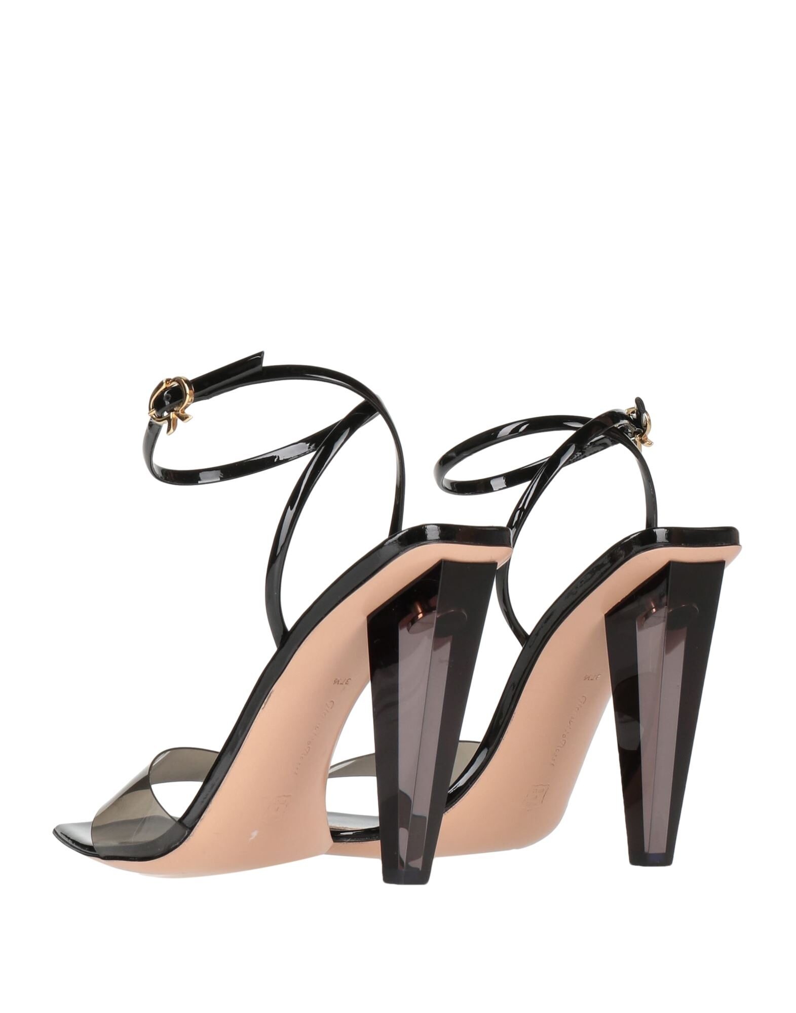 Black Women's Sandals - 3