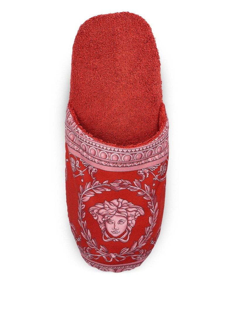 Barocco-print slippers 3
