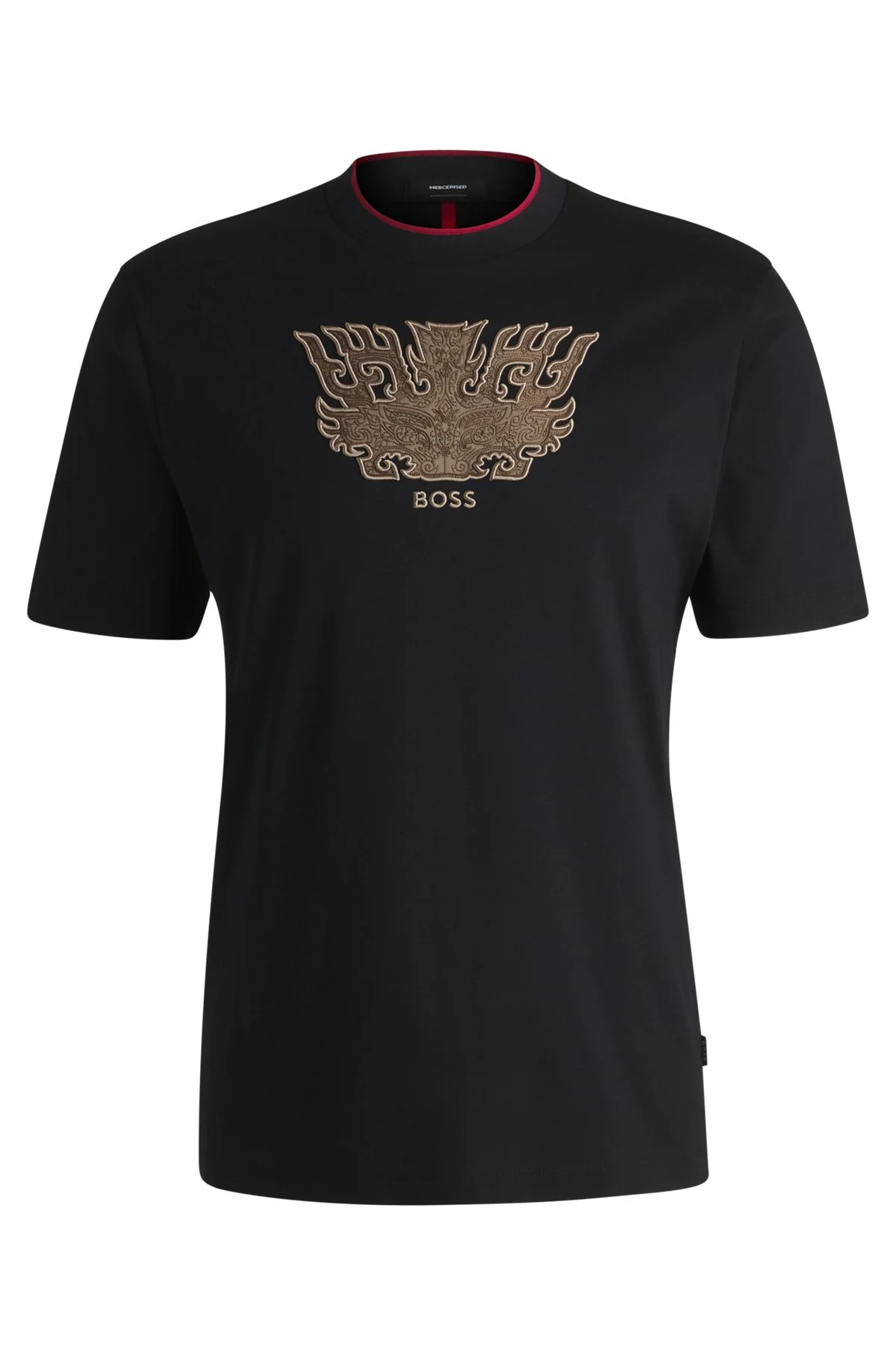 BOSS X CREATION OF THE GODS T-SHIRT WITH TAOTIE EMBROIDERY - 1