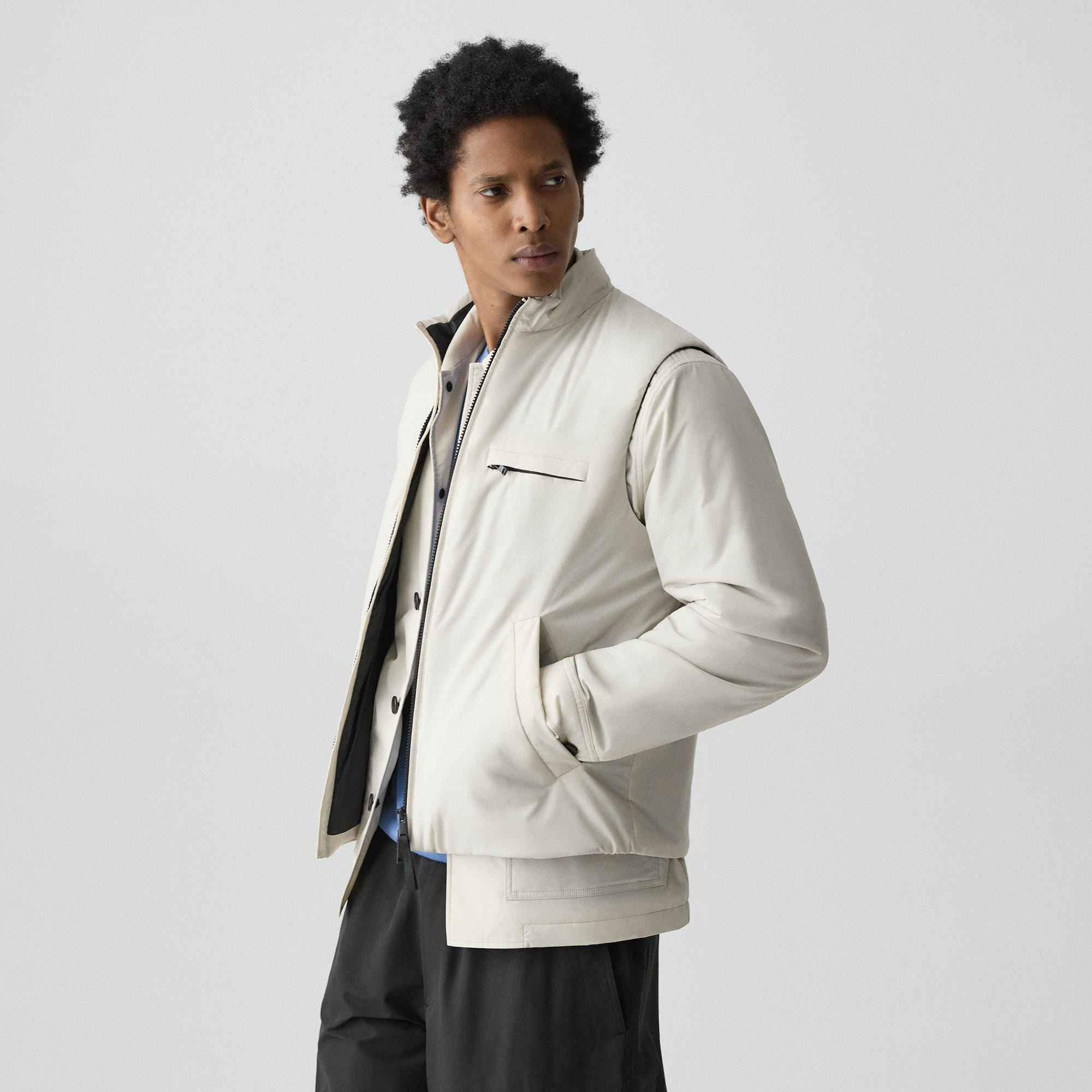 Zip-Up Vest in Motion Nylon - 2