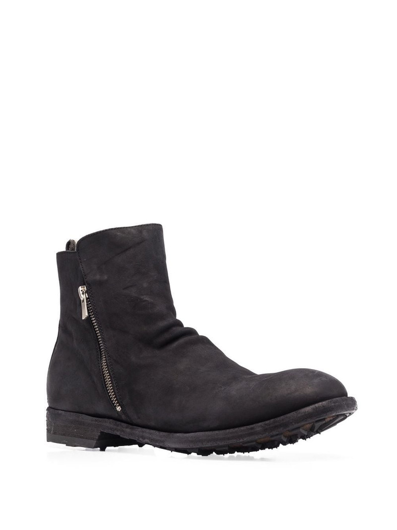 OFFICINE CREATIVE Arbus zipped boots outlook