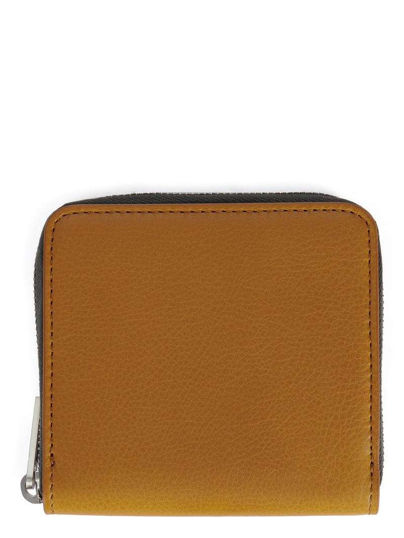Orange Zipped Wallet 1