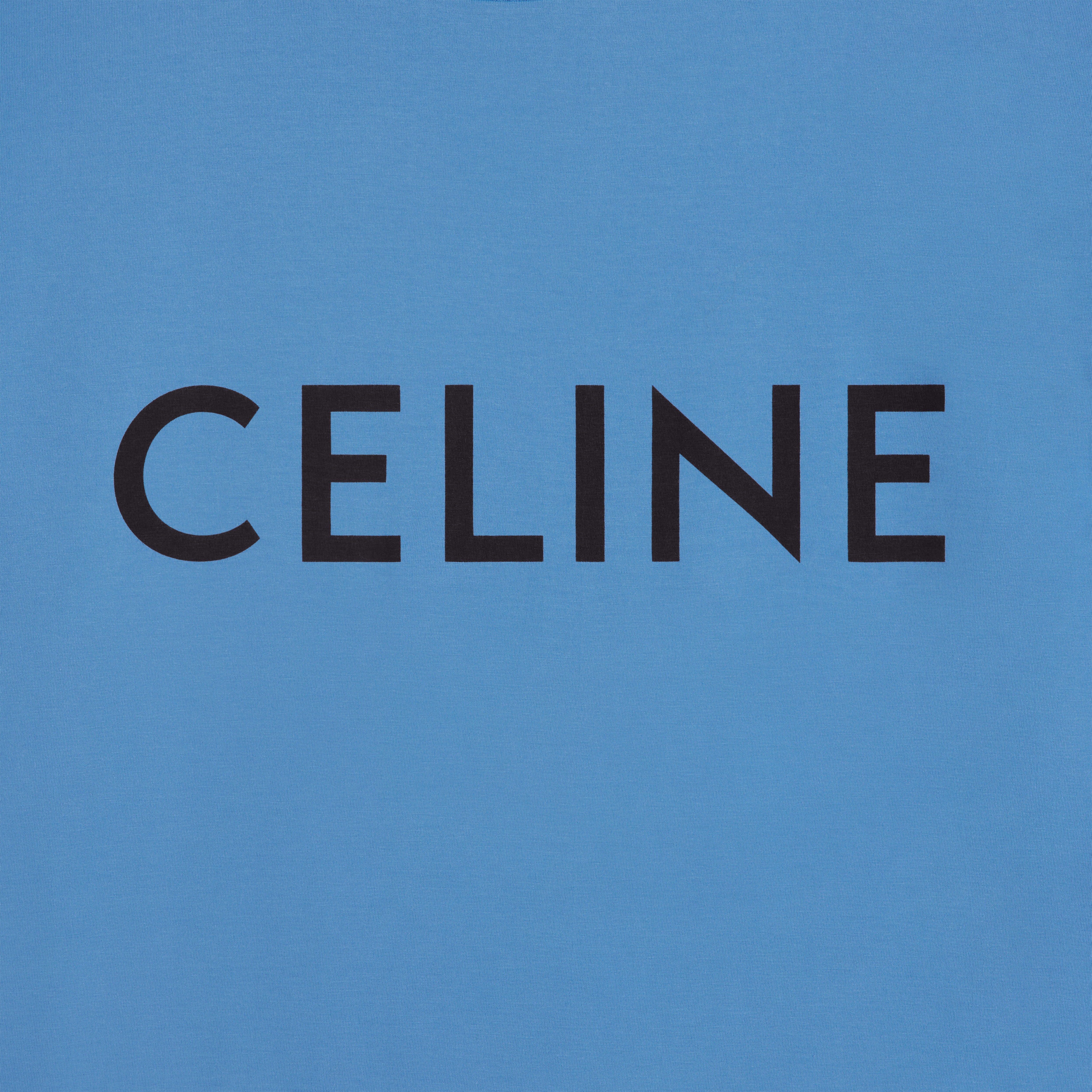 celine loose t-shirt in cotton jersey - 4