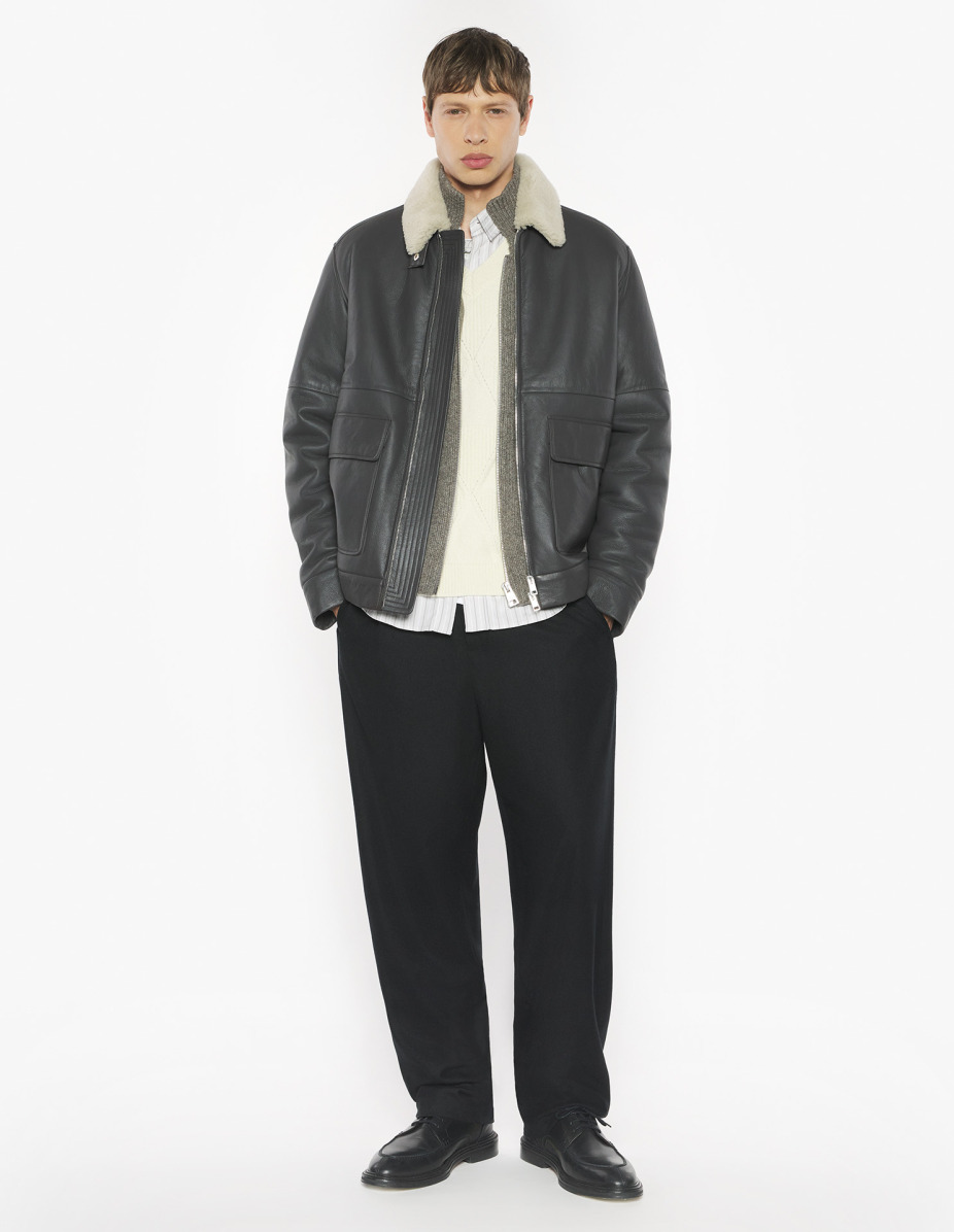 SHEARLING JACKET - 2