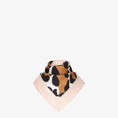 FENDI Multicolor silk foulard outlook