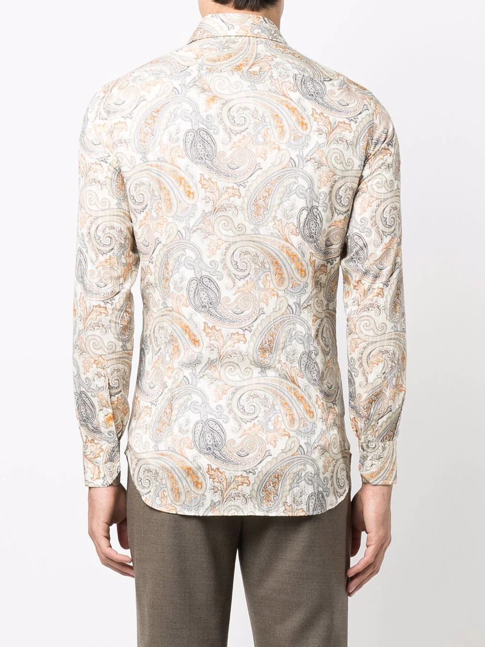 paisley-print formal shirt - 4