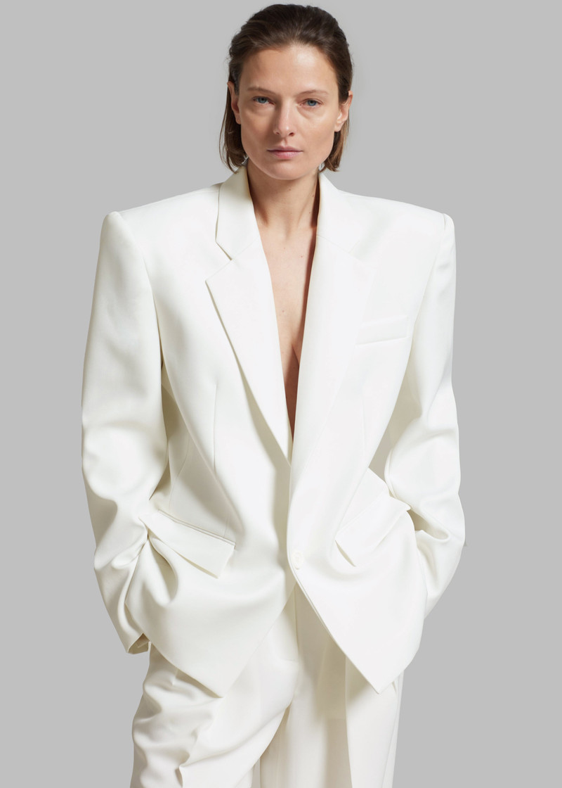 Jun Blazer - White 3