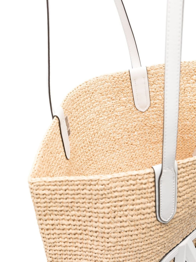large Eliza interwoven tote bag 5