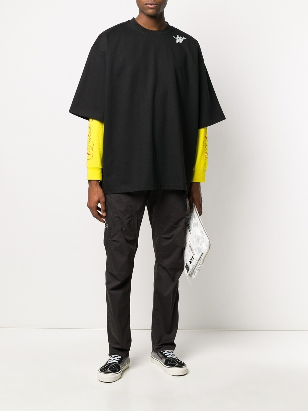 logo-print oversized T-shirt - 2