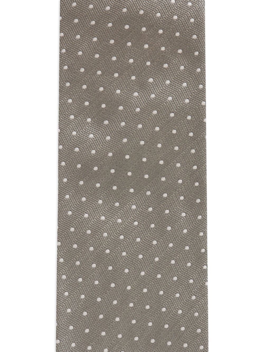polka-dot silk tie - 2
