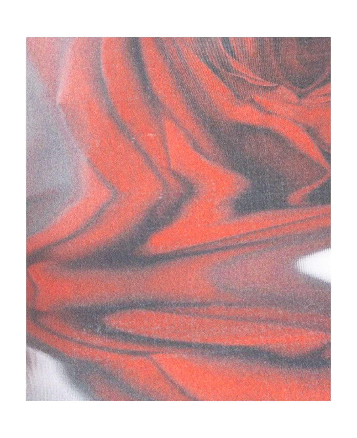 Blurry Roses Printed Swimsuit - 3