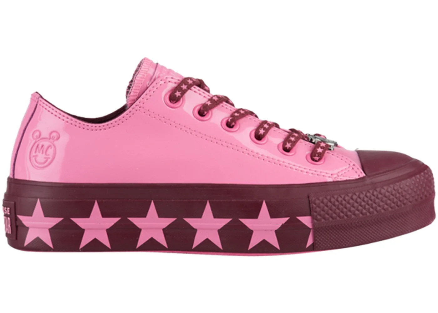 Converse Chuck Taylor All Star Lift Ox Miley Cyrus Pink (Women's) - 1