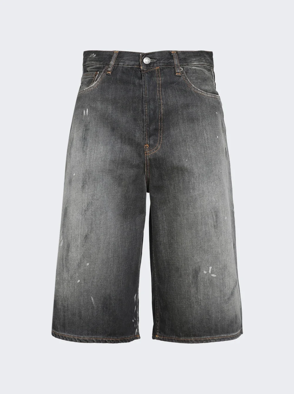 Denim Shorts Black - 1