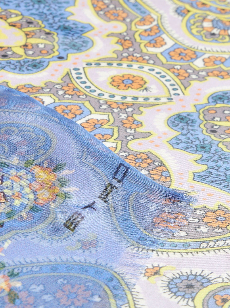 Etro SILK SCARF WITH MEDALLION PRINT outlook