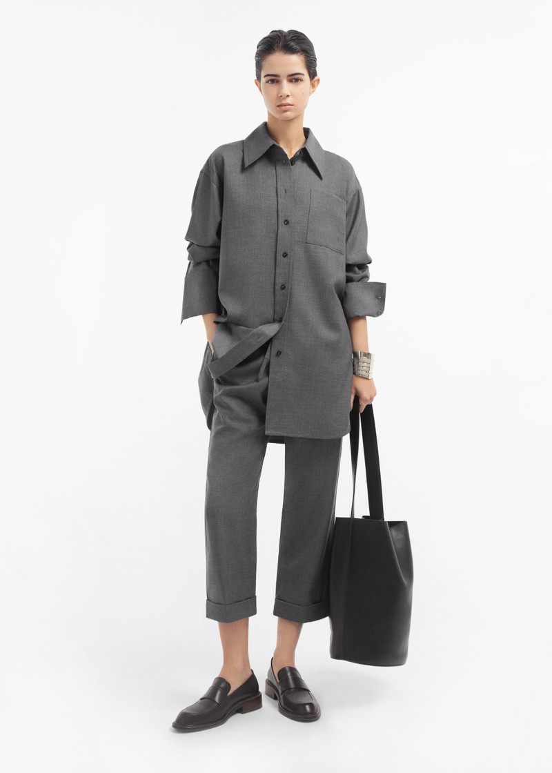 Overshirt in Melange Wool 3