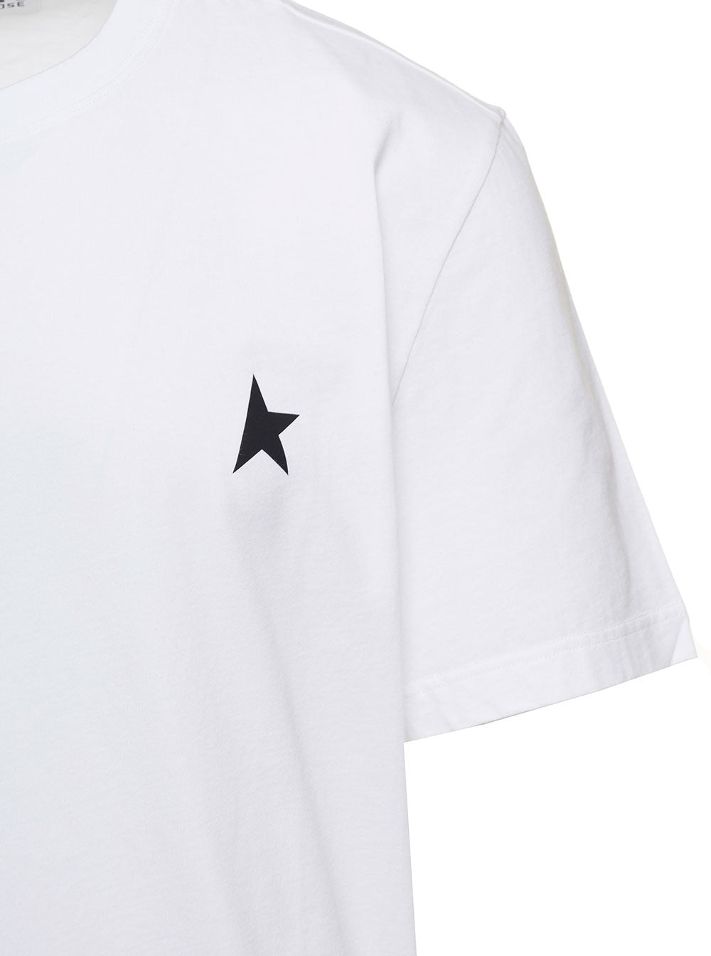 Golden Goose Men Star M's Regular T-Shirt/ Small Star/ Blackboard - 3