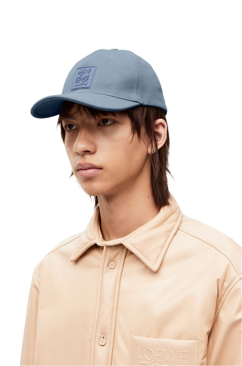 Loewe Patch cap in canvas outlook