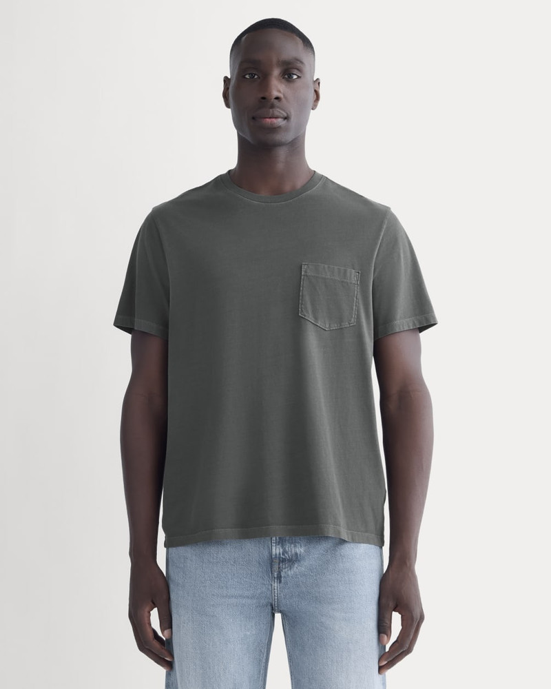 EVERLANE THE ESSENTIAL ORGANIC GARMENT-DYED CREW outlook