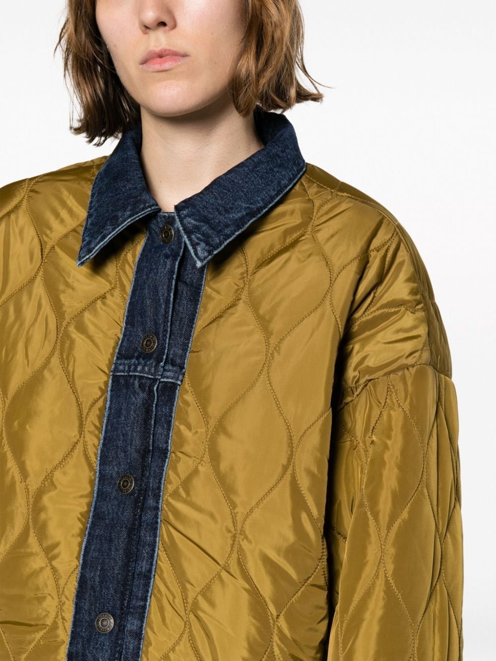 Levi's Bubble Reversible Denim Trucker Jacket - Blue