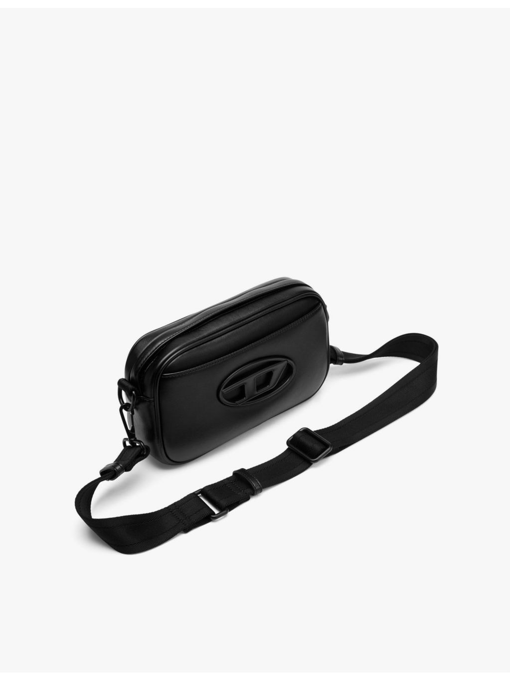 Holi D logo-embossed faux-leather shoulder bag - 3