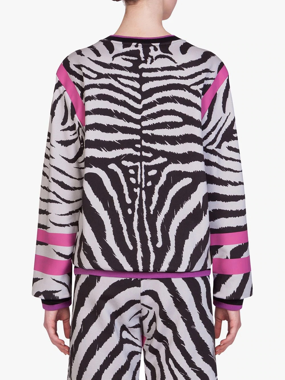 Zebra Jungle Sport print sweatshirt - 4