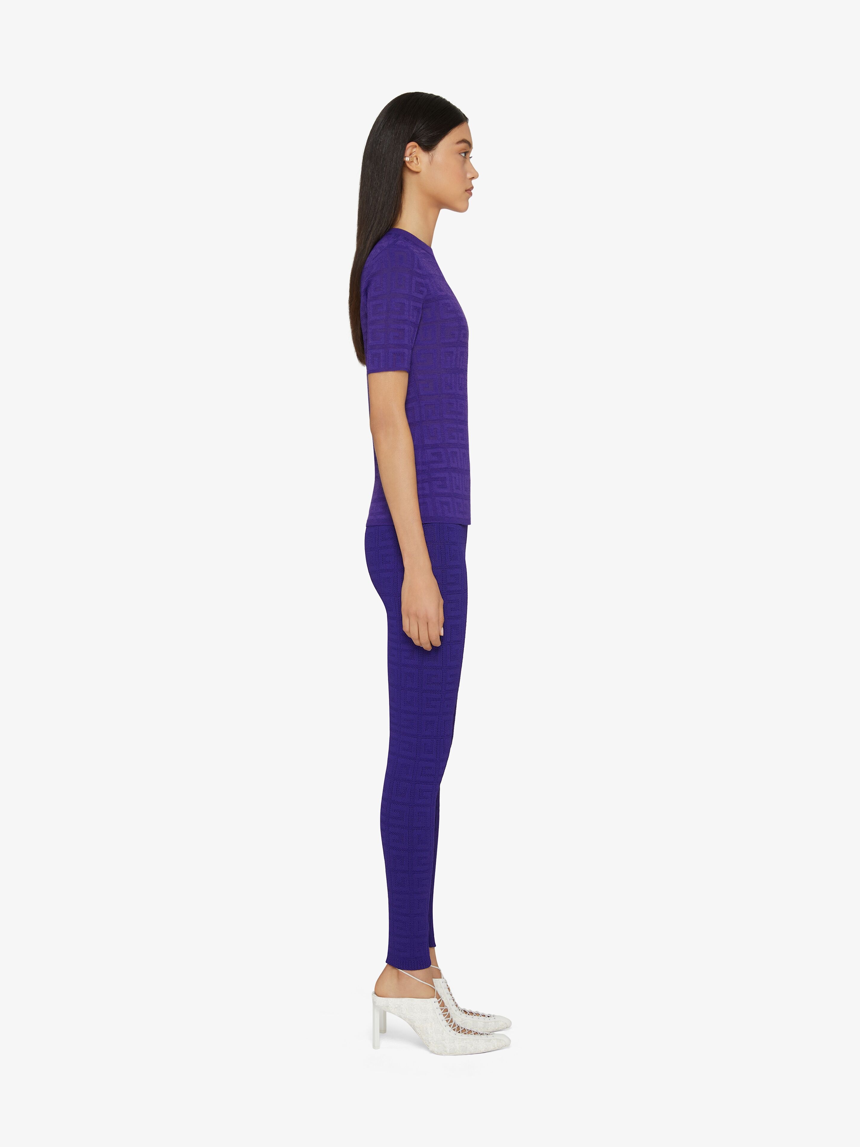 LEGGINGS IN 4G JACQUARD - 3