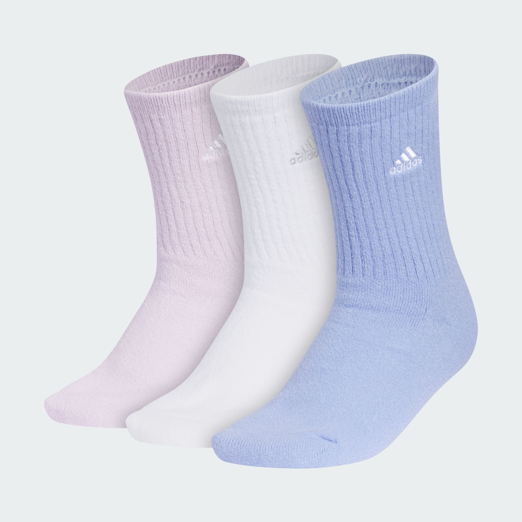 Cushioned Comfort Crew Socks 3 Pairs - 1