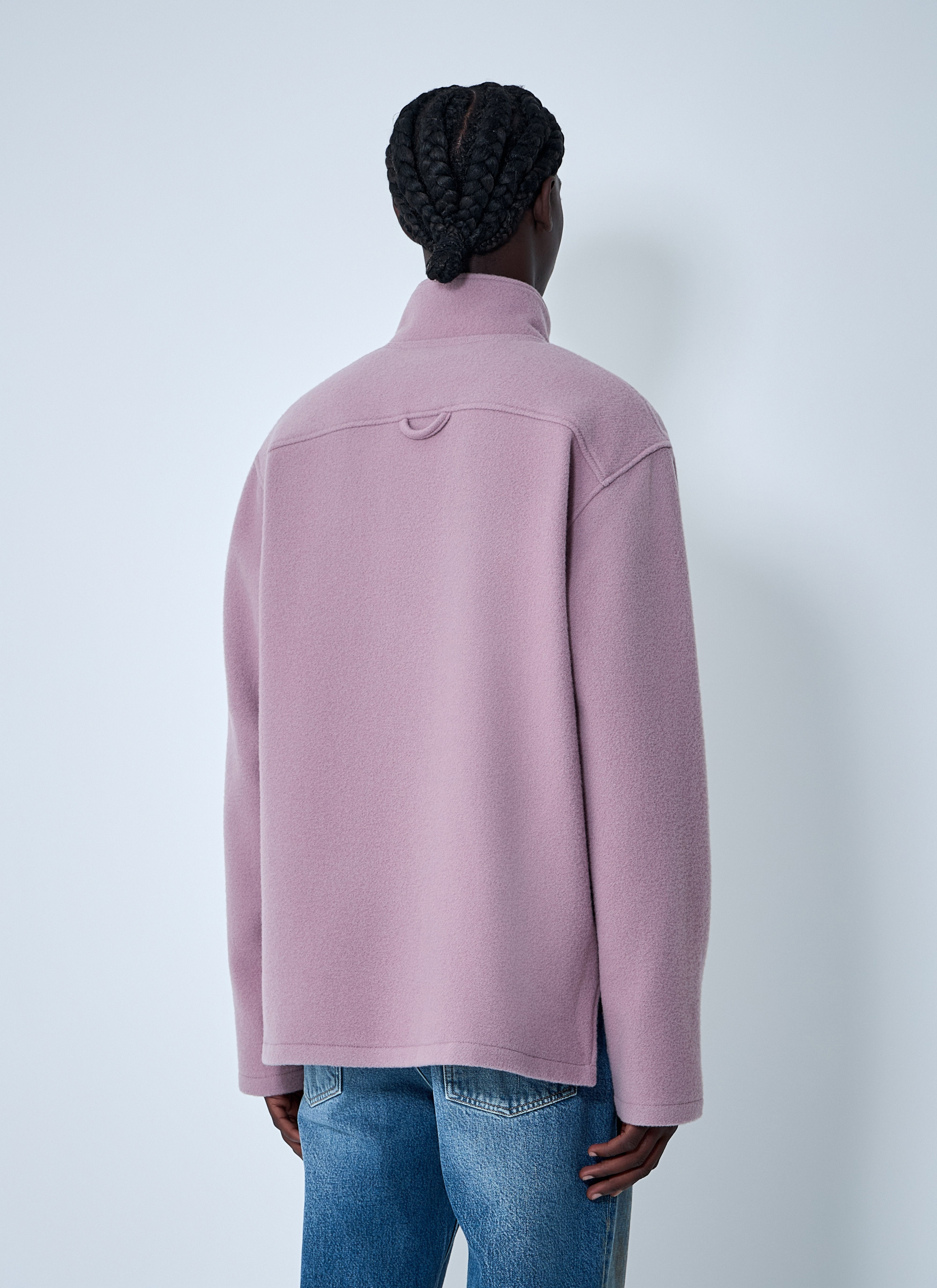 Rier Men Zip-Up Fleece Sweatshirt - 4