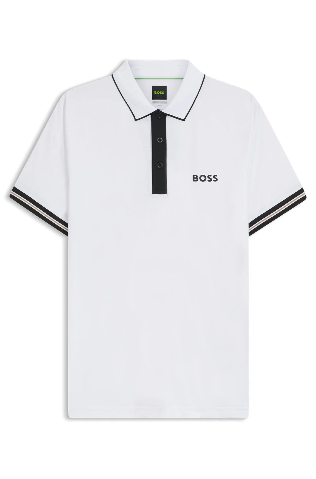 ACTIVE SLIM-FIT POLO SHIRT WITH MOISTURE MANAGEMENT - 1